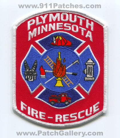 Plymouth Fire Rescue Department Patch Minnesota MN