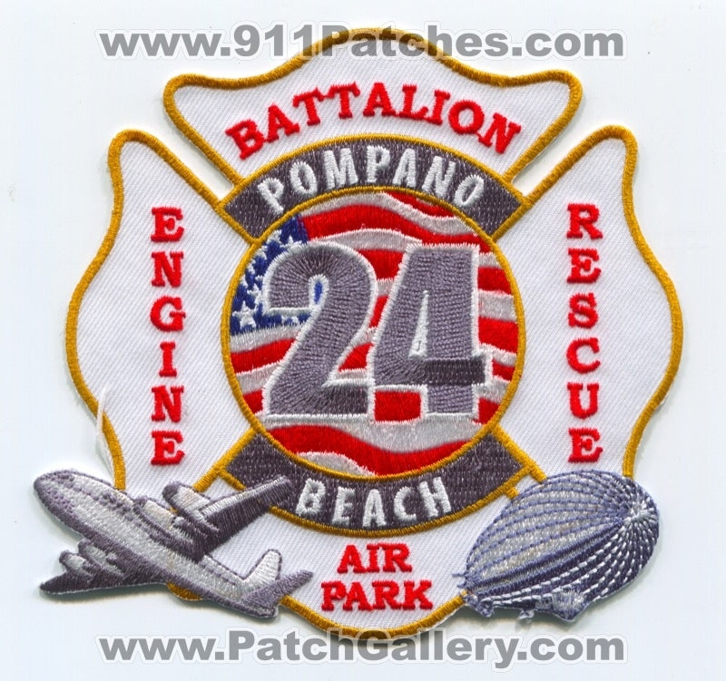 Pompano Beach Fire Department Station 24 Patch Florida FL