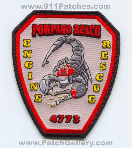 Pompano Beach Fire Department Station 61 Patch Florida FL