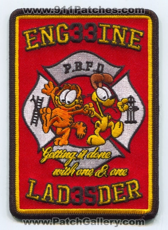 Poquonnock Bridge Fire Department Engine 33 Ladder 35 Patch Connecticut CT