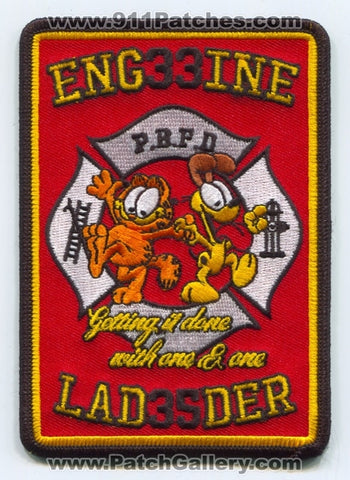 Poquonnock Bridge Fire Department Engine 33 Ladder 35 Patch Connecticut CT