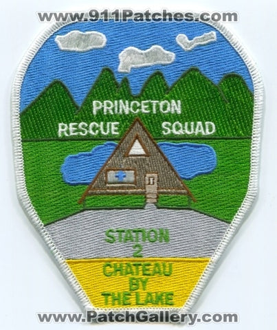 Princeton Rescue Squad Station 2 EMS Patch West Virginia WV