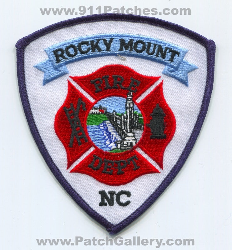 Rocky Mount Fire Department Patch North Carolina NC v3
