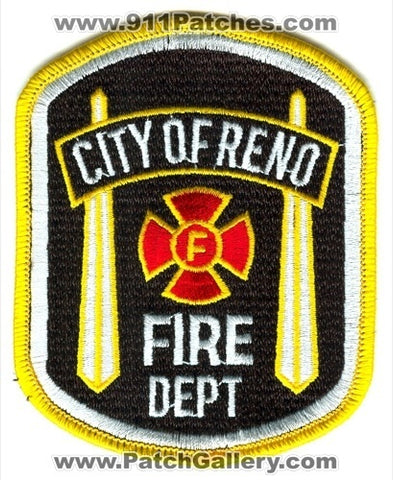 Reno Fire Department Patch Nevada NV