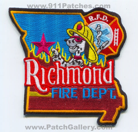 Richmond Fire Department Patch Missouri MO