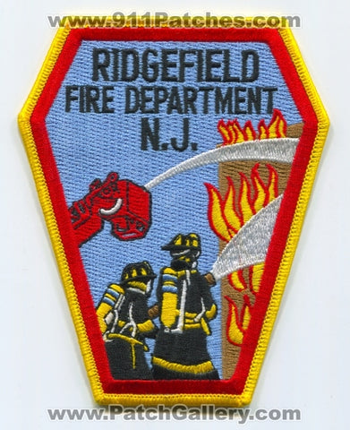 Ridgefield Fire Department Patch New Jersey NJ