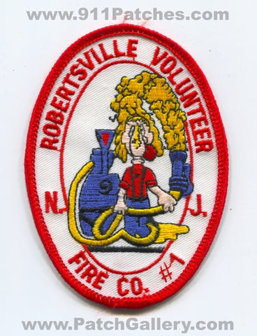 Robertsville Volunteer Fire Company Number 1 Patch New Jersey NJ