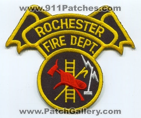 Rochester Fire Department Patch Indiana IN