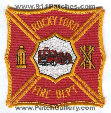 Rocky Ford Fire Department Patch Colorado CO