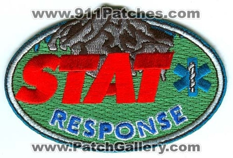 STAT Response Emergency Medical Services EMS Patch Washington WA v1
