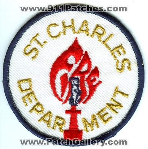 Saint Charles Fire Department Patch Missouri MO