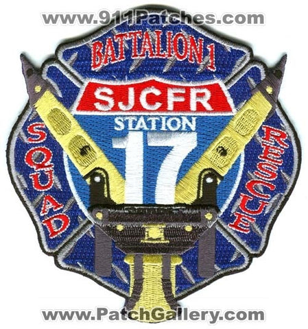 Saint Johns County Fire Rescue Department Station 17 Patch Florida FL