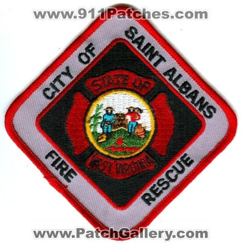Saint Albans Fire Rescue Department Patch West Virginia WV