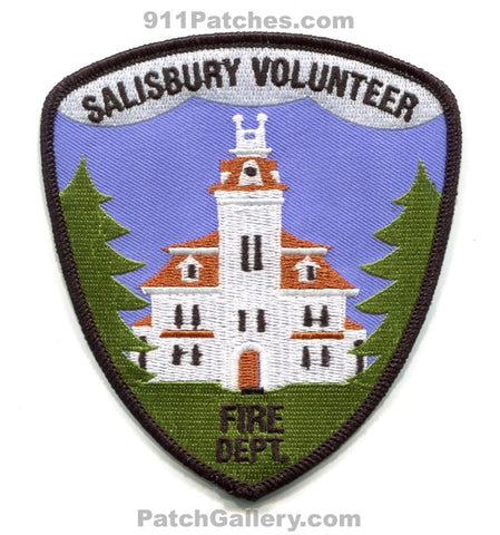 Salisbury Volunteer Fire Department Patch Vermont VT