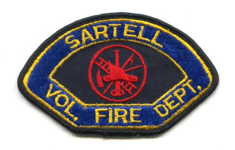 Sartell Volunteer Fire Department Patch Minnesota MN