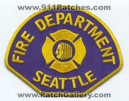 Seattle Fire Department Patch Washington WA