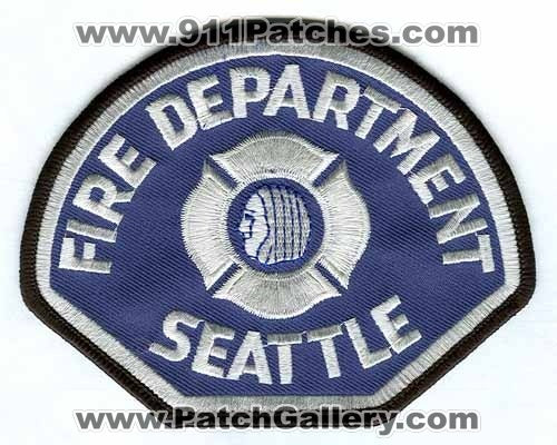 Seattle Fire Department Patch Washington WA