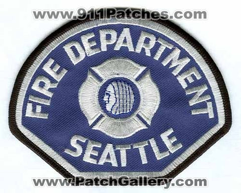 Seattle Fire Department Patch Washington WA