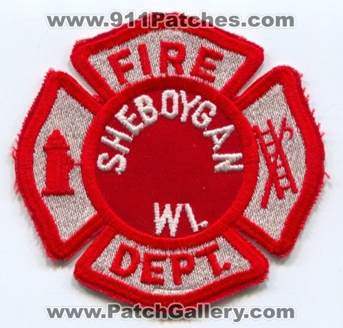 Sheboygan Fire Department Patch Wisconsin WI
