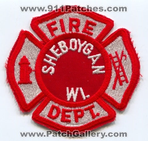 Sheboygan Fire Department Patch Wisconsin WI