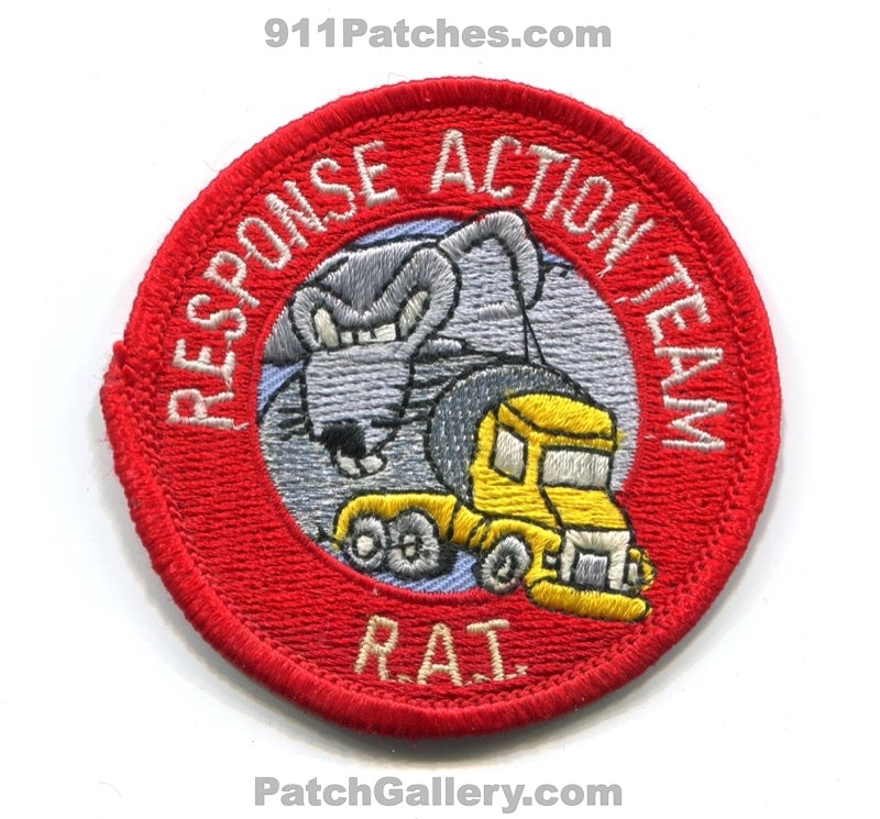 Shell Oil Company Response Action Team RAT Patch Texas TX Small