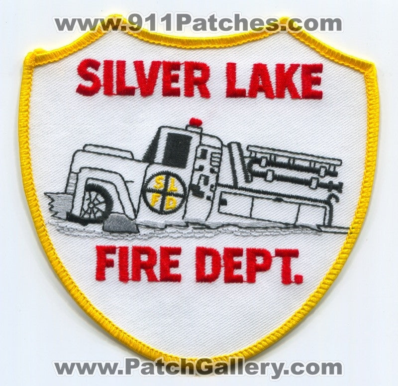 Silver Lake Fire Department Patch Wisconsin WI