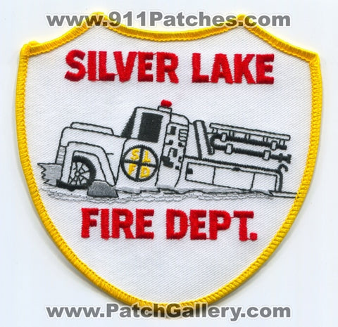Silver Lake Fire Department Patch Wisconsin WI