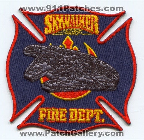 Skywalker Ranch Fire Department Patch California CA