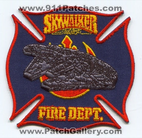 Skywalker Ranch Fire Department Patch California CA