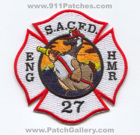 South Adams County Fire Department Station 27 Patch Colorado CO
