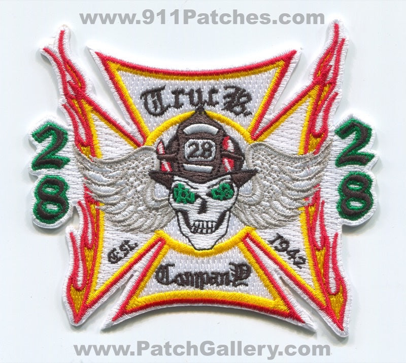 South Adams County Fire Department Truck Company 28 Patch Colorado CO