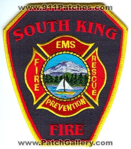 South King Fire Rescue Department Patch Washington WA