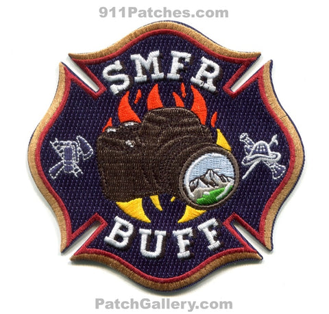 South Metro Fire Rescue Department Fire Buff Photographer Patch Colorado CO