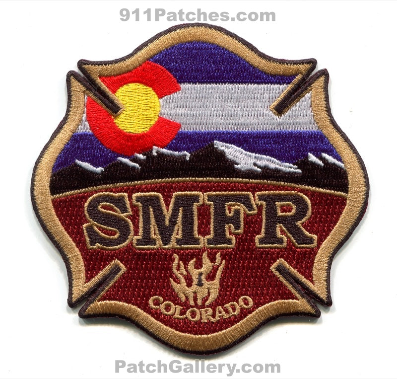 South Metro Fire Rescue Department Community Patch Colorado CO