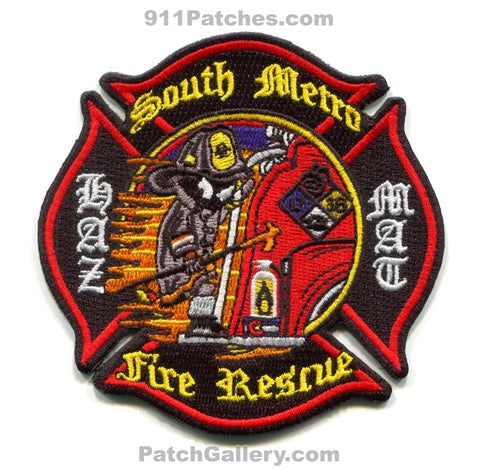 South Metro Fire Rescue Department HazMat 17 38 Patch Colorado CO
