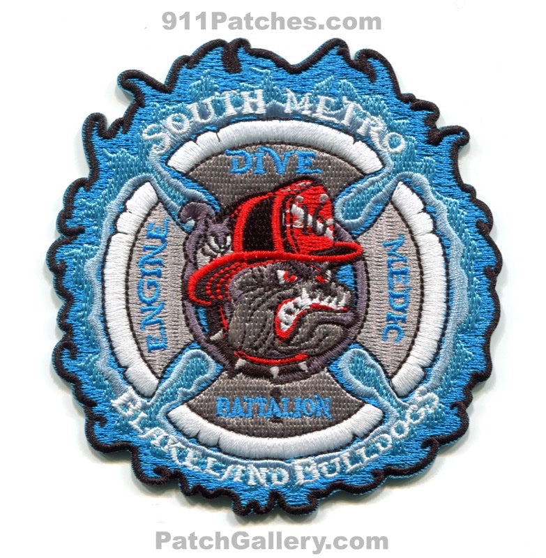 South Metro Fire Rescue Department Station 16 Patch Colorado CO