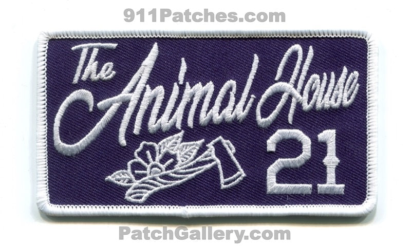 South Metro Fire Rescue Department Station 21 Patch Colorado CO Animal House White