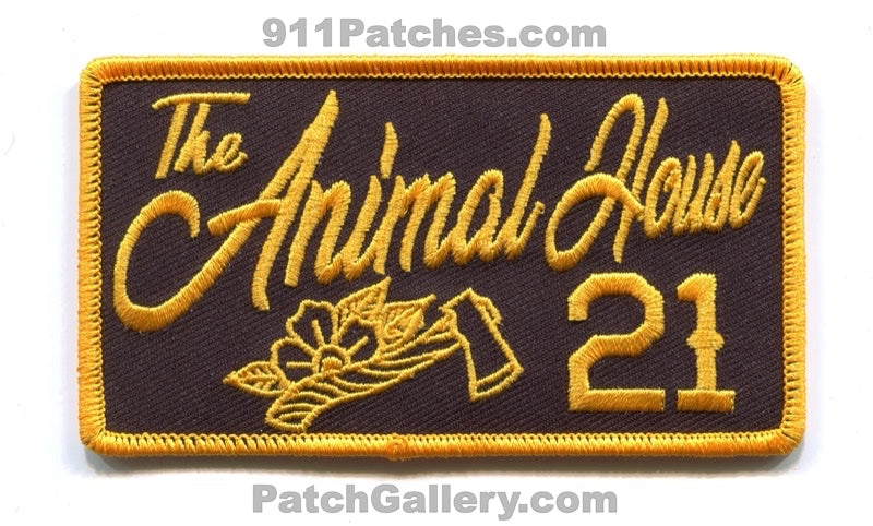 South Metro Fire Rescue Department Station 21 Patch Colorado CO Animal House Yellow