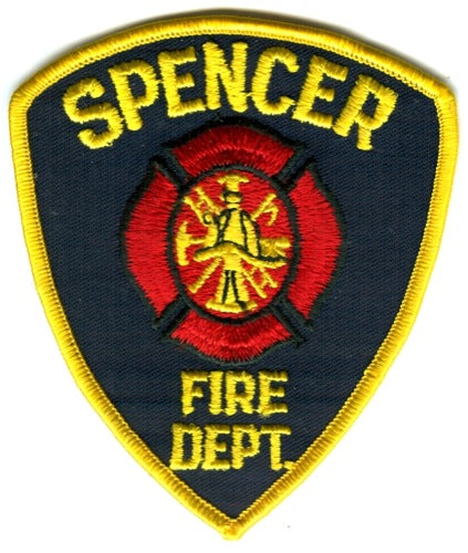 Spencer Fire Department Patch Oklahoma OK