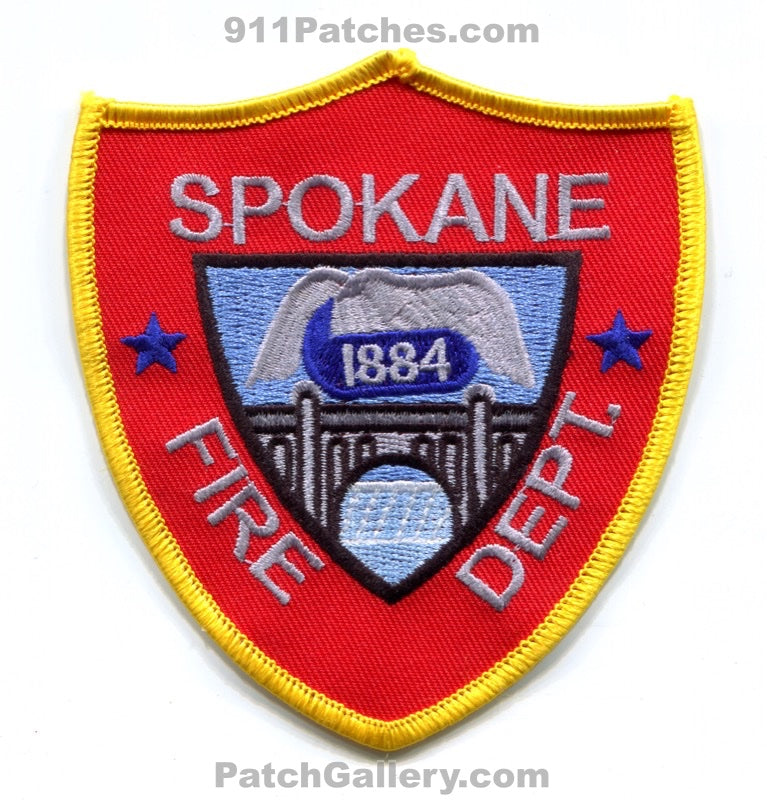 Spokane Fire Department Patch Washington WA