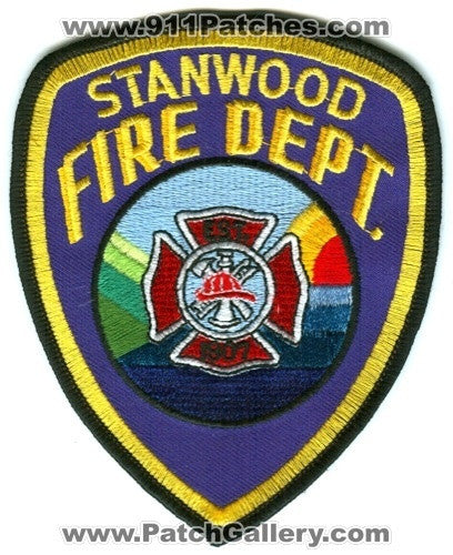 Stanwood Fire Department Patch Washington WA
