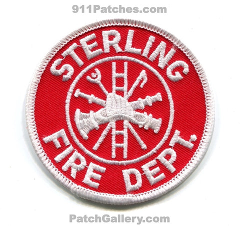 Sterling Fire Department Patch Kansas KS