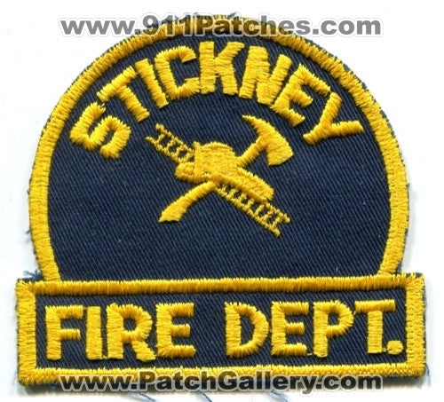Stickney Fire Department Patch Illinois IL