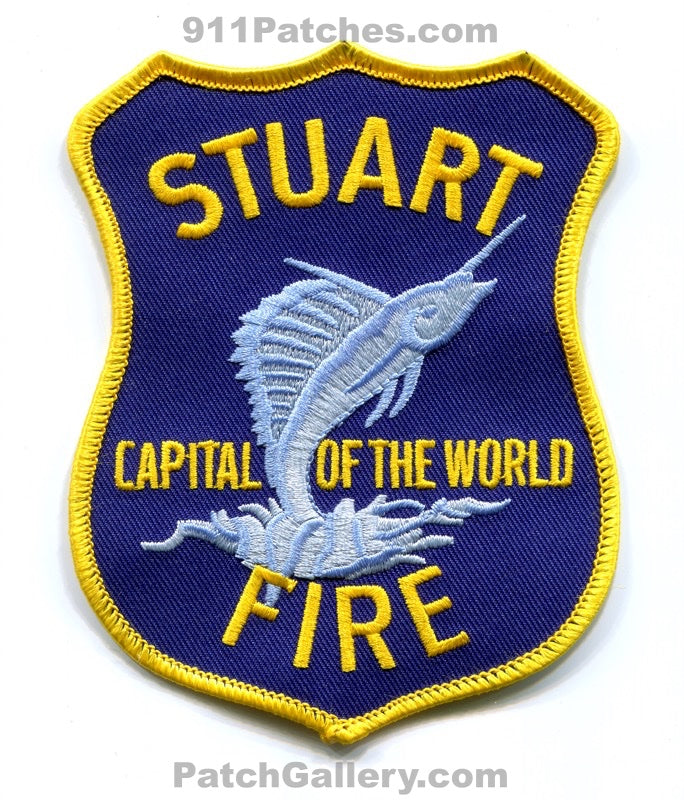 Stuart Fire Department Patch Florida FL