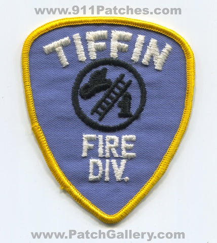 Tiffin Fire Division Department Patch Ohio OH