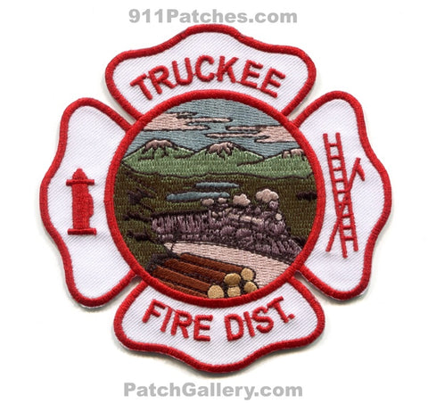Truckee Fire District Patch California CA