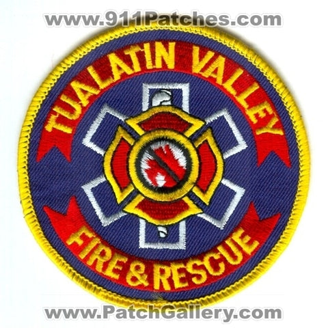 Tualatin Valley Fire and Rescue Department Patch Oregon OR