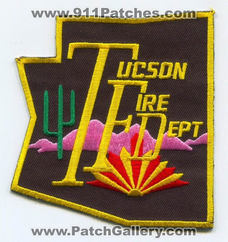 Tucson Fire Department Patch Arizona AZ