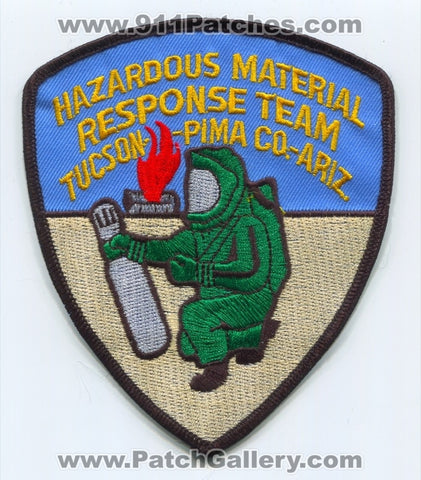 Tucson Pima County Hazardous Material Response Team HMRT Patch Arizona AZ