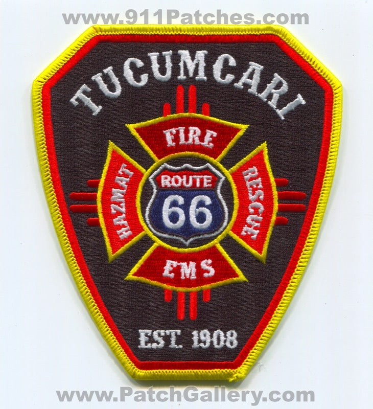 Tucumcari Fire Rescue Department Patch New Mexico NM